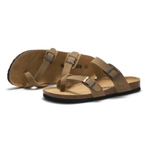 Beach Men Women Cork Birken Slides 